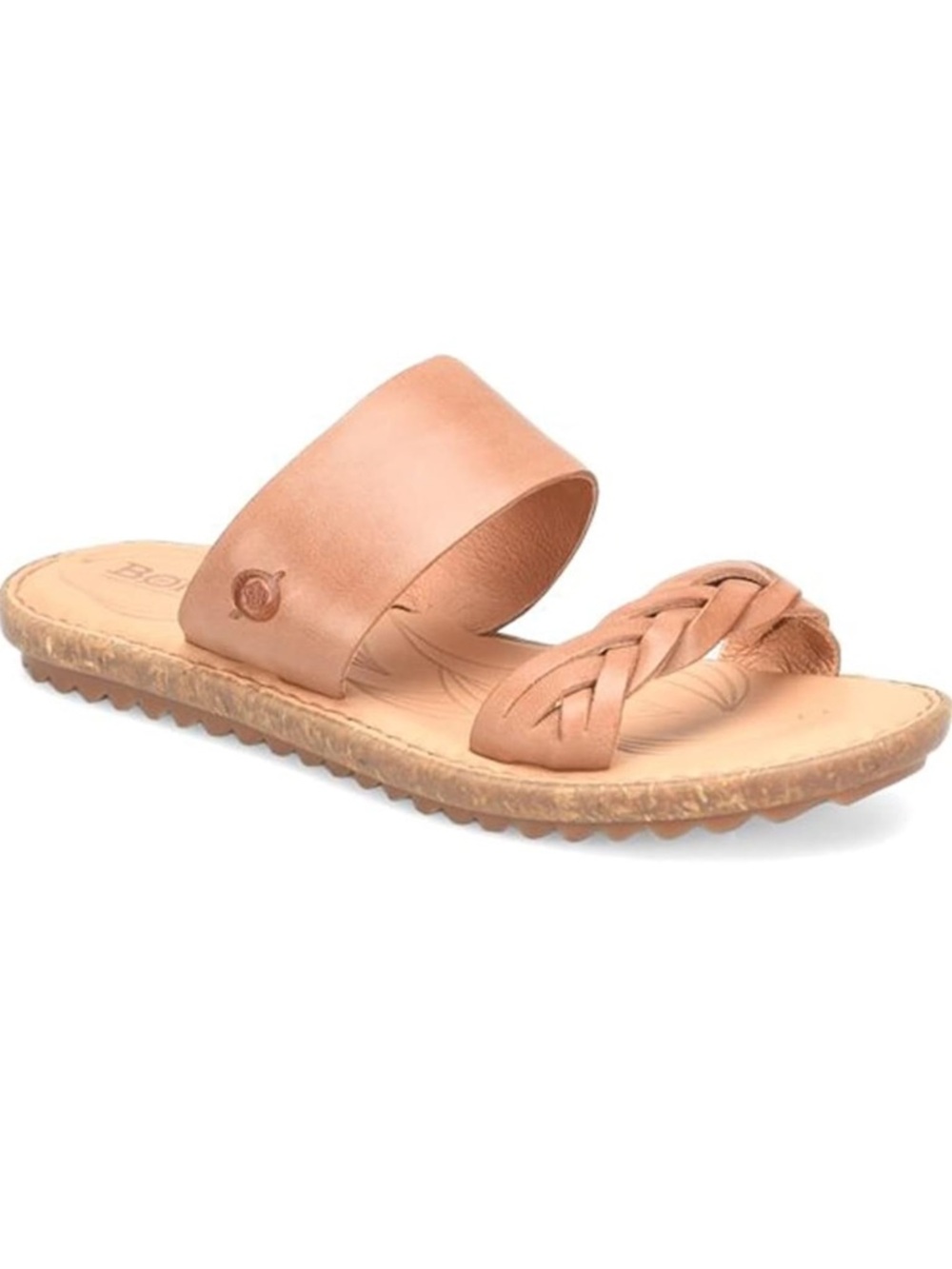 New Born Morena Sandals in Brown/Tan Size 8